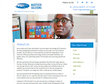 Tablet Screenshot of magtech.co.ke
